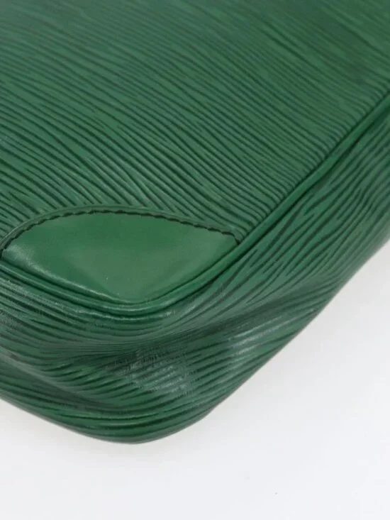 Authentic LOUIS VUITTON Epi Danube Shoulder Bag Green M45634 LV - Picture 8 of 16